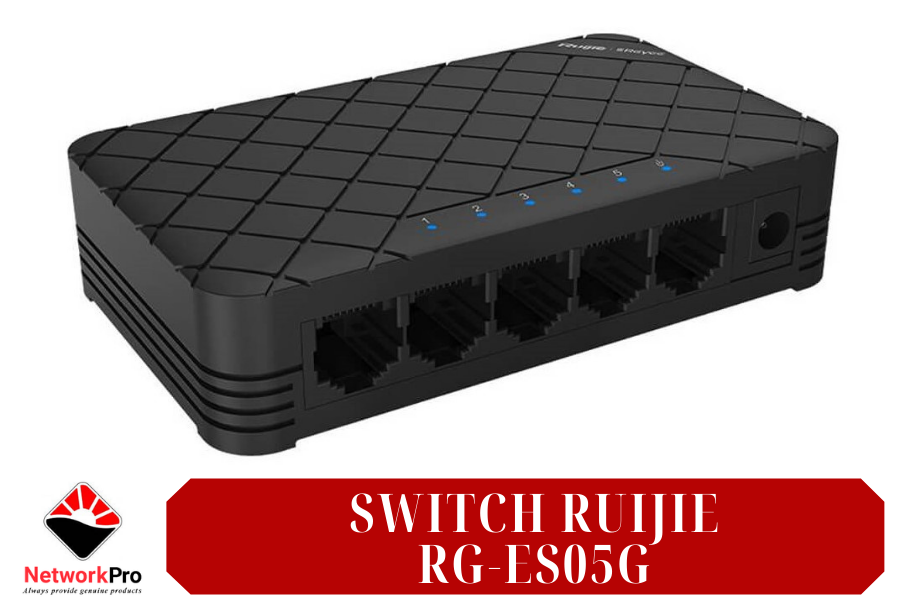Thiết bị chuyển mạch Switch Ruijie RG-ES05G