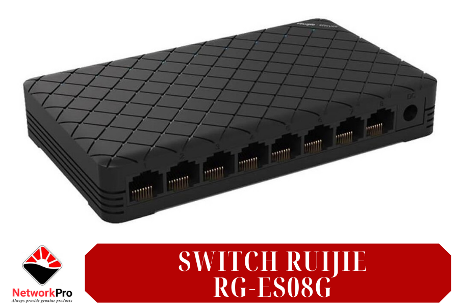 Thiết bị chuyển mạch Switch Ruijie RG-ES08G 