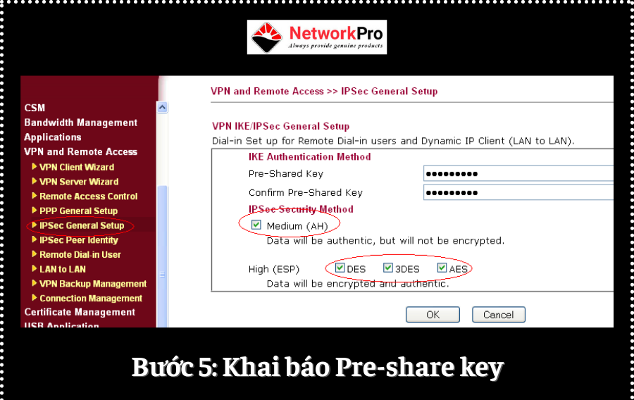 Cấu hình VPN Site to Site Router Draytek (7)