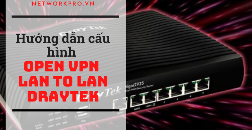 Hướng dẫn cấu hình OPEN VPN LAN TO LAN DRAYTEK