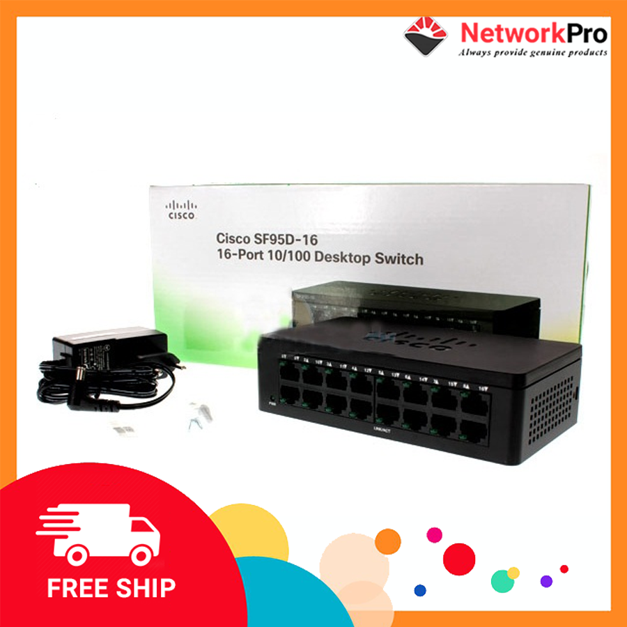 Switch Cisco SF95D-16 16Port 10/100 Desktop Switch
