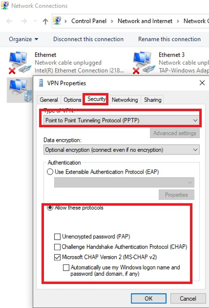 Cấu Hình VPN Client To Site Với PPTP Trên EdgeRouter