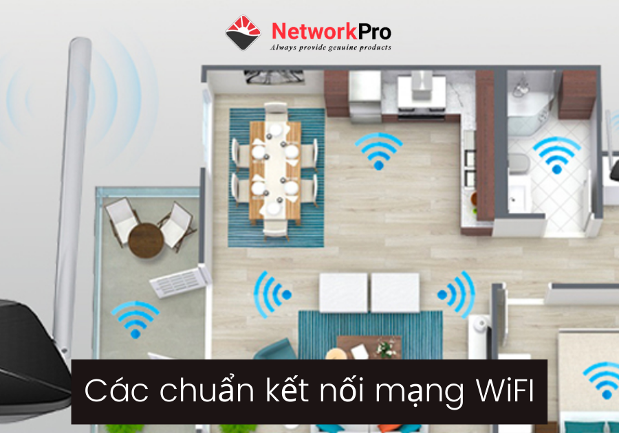Các chuẩn kết nối mạng WiFi
