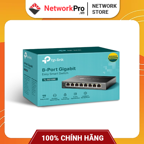 8-Port Gigabit Easy Smart Switch TP-LINK TL-SG108E