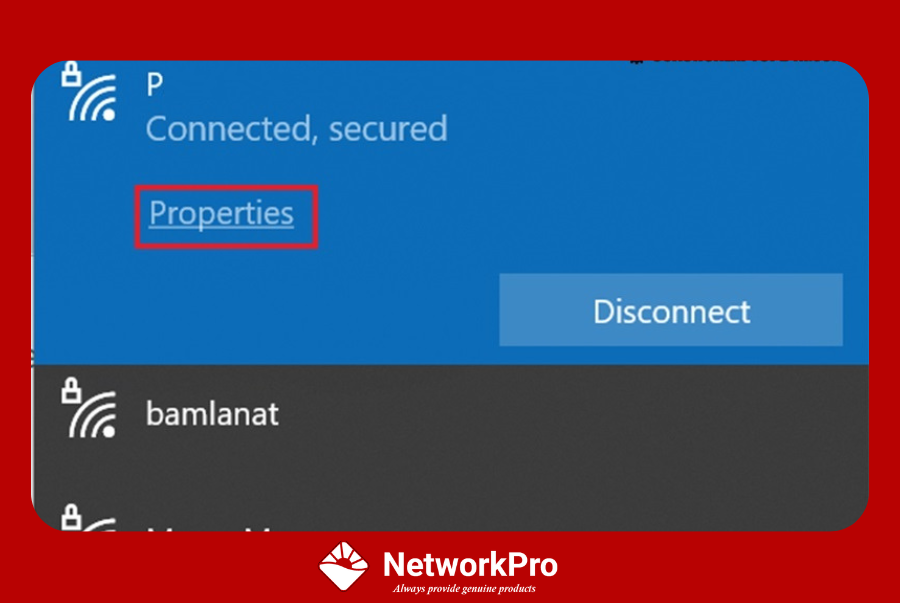 Sửa lỗi khi laptop mất kết nối Wifi bằng cách chuyển Home Network từ Public thành Private