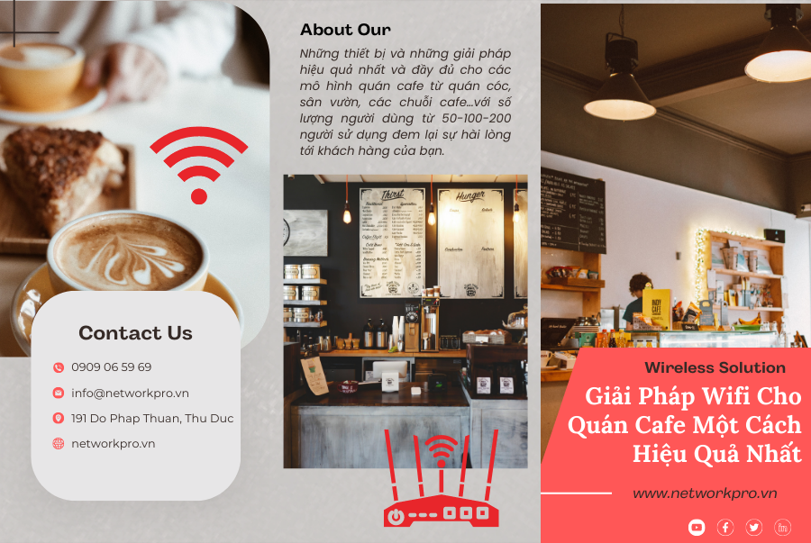 Giải Pháp Wifi Cho Quán Cafe Một Cách Hiệu Quả Nhất