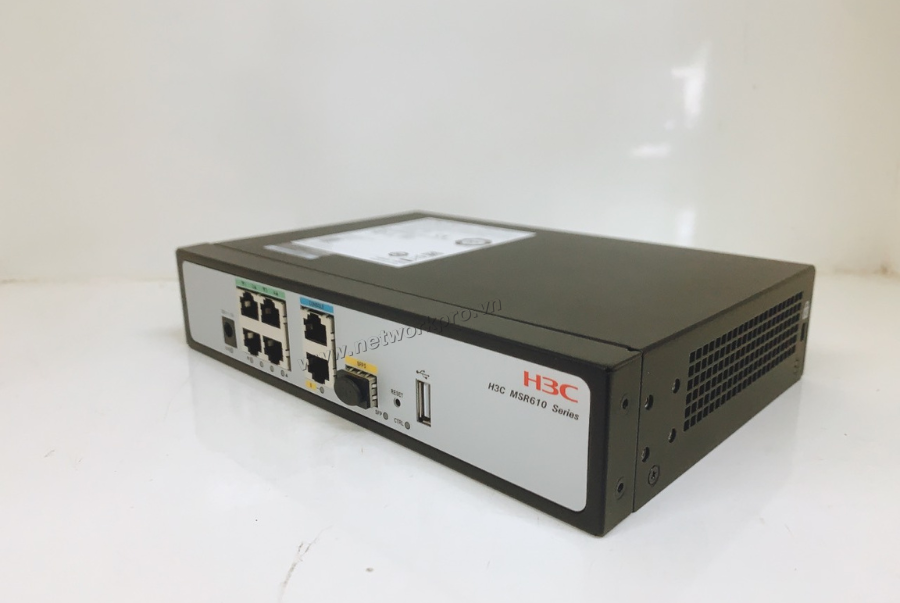 Router H3C MSR610 Chính Hãng H3C, Bảo hành 5 năm | NetworkPro.vn