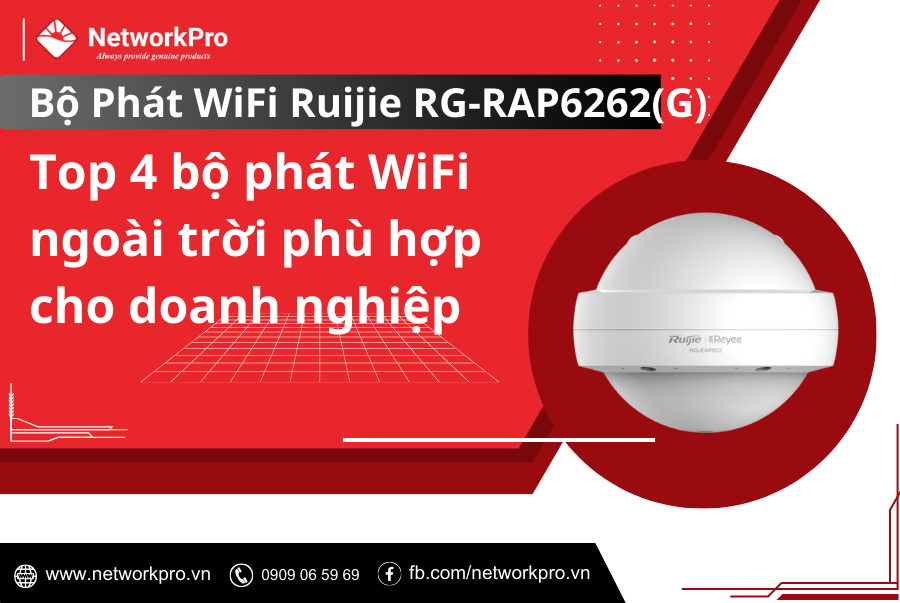 Bộ Phát WiFi 6 Ruijie RG-RAP6262(G) (1)