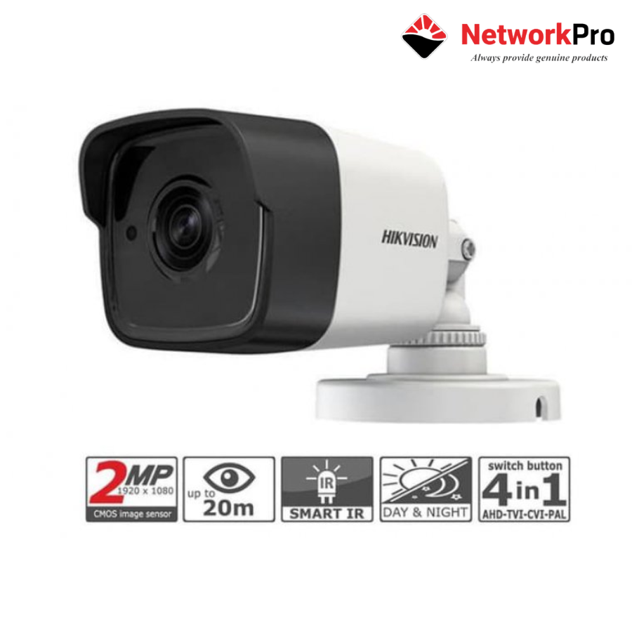 Camera 4 in 1 hồng ngoại 2.0 Megapixel HIKVISION DS-2CE16D0T-EXLPF