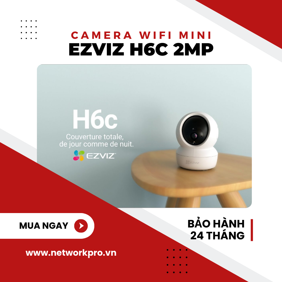 Camera Ezviz H6C 2MP 1080P