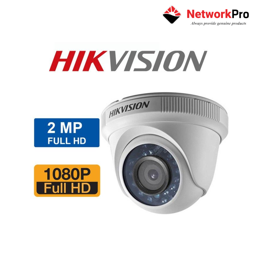 Camera HD-TVI Dome hồng ngoại 2.0 Megapixel HIKVISION DS-2CE56D0T-IR(C)