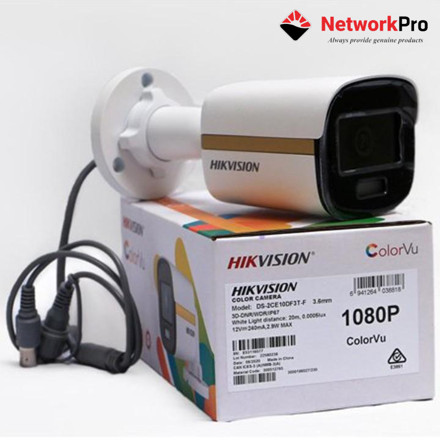 Camera HDTVI 2.0 Megapixel HIKVISION DS-2CE10DF3T-FS