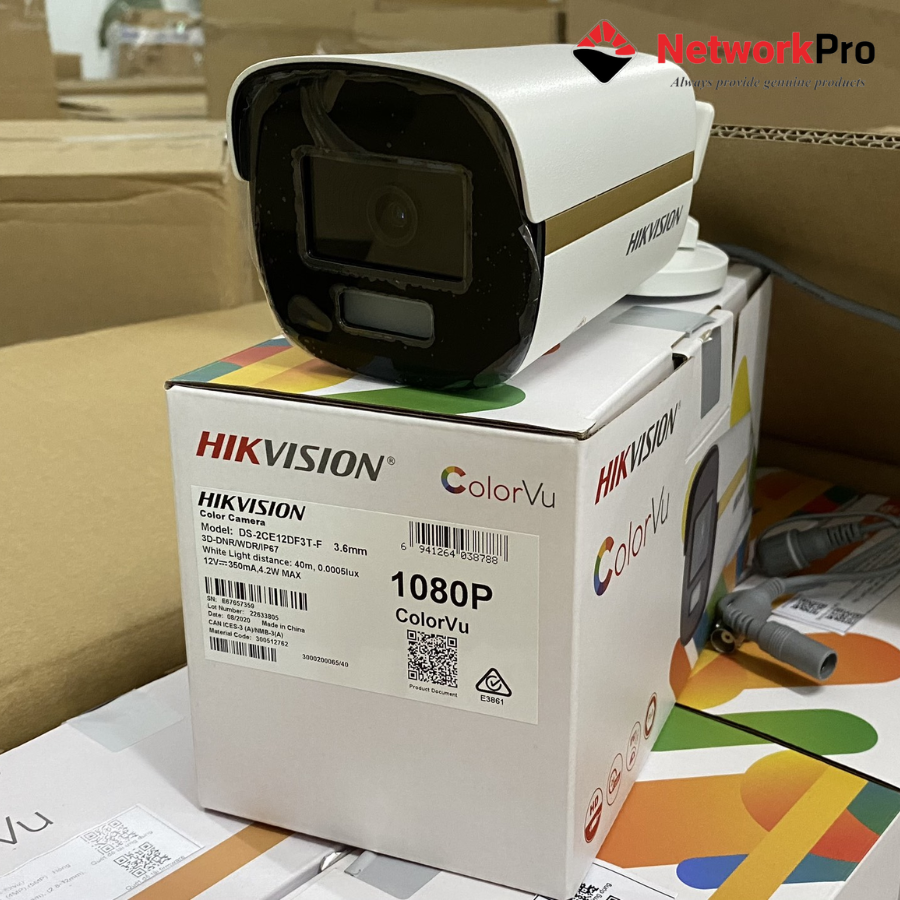 Camera HDTVI 2.0 Megapixel HIKVISION DS-2CE12DF3T-F