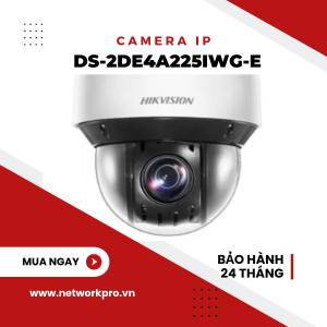 Camera IP Speed Dome hồng ngoại 2.0 Megapixel HIKVISION DS-2DE4A225IWG-E