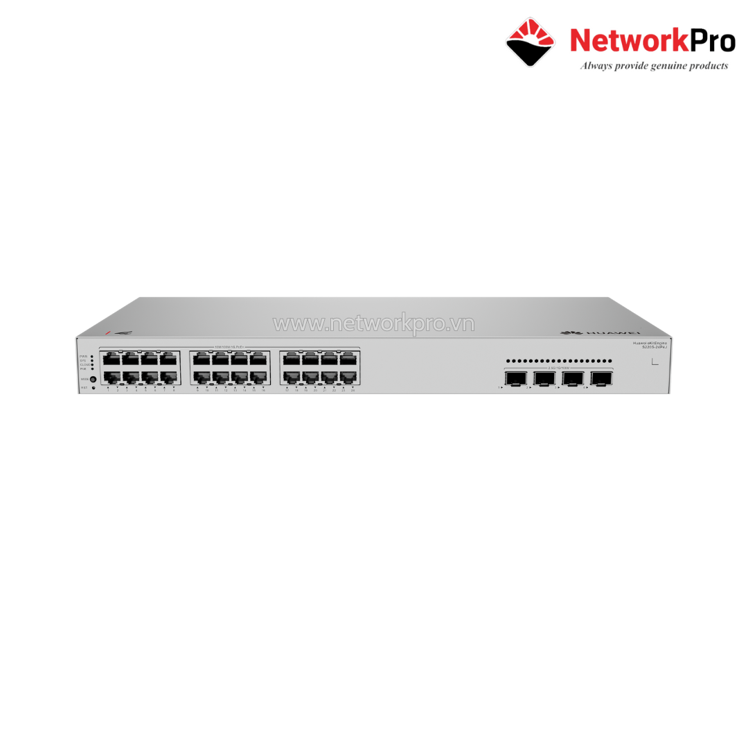 Switch Huawei S220S-24P4J (1) Switch Huawei eKitEngine S220S-24P4J Chính Hãng, Giá Rẻ