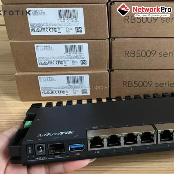 Router MikroTik RB5009UG+S+IN Chính Hãng, Giá Rẻ