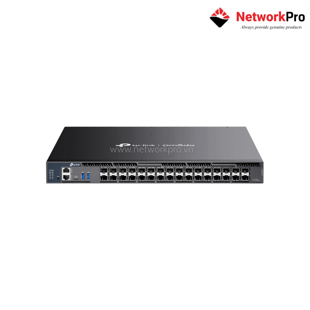 TP-Link SX6632YF – Switch Quản Lý L3 Omada 26-Port 10G Stackable Aggregation Switch (1) TP-Link SX6632YF – Switch Quản Lý L3 Omada 26-Port 10G Stackable Aggregation Switch