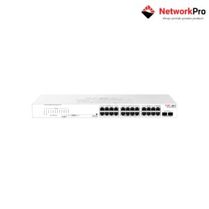 Switch PoE H3C AOLYNK US110-24G2MF-HP – 24 Cổng PoE+ 370W + 2 SFP 2.5G, Cloud