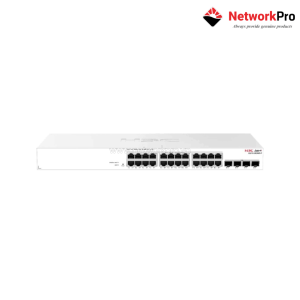 Switch PoE+ H3C AOLYNK US210-24G4MF-HP – 28 Cổng Smart Managed (24GE PoE+ + 4 SFP 2.5G), 370W