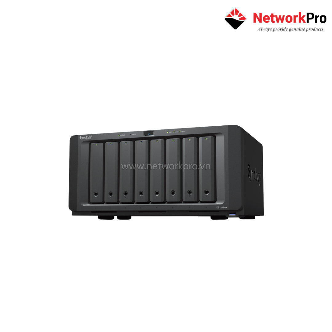 NAS Synology DS1823xs+ (1) NAS Synology DS1823xs+ Chính Hãng - 8 Bay Xeon D-1527 | NetworkPro