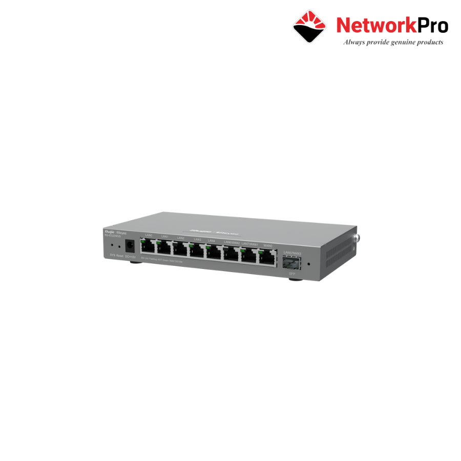Router-Gateway-Ruijie-Reyee-RG-EG209GS-2 Router Ruijie Reyee RG-EG209GS – 8GbE+SFP, 4 WAN | NetworkPro