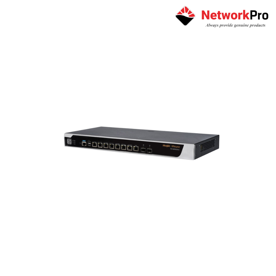 Router-Ruijie-RG-NBR6205-E-1 Router Ruijie RG-NBR6205-E – 1.5Gbps, 7 WAN, 400 VPN | NetworkPro