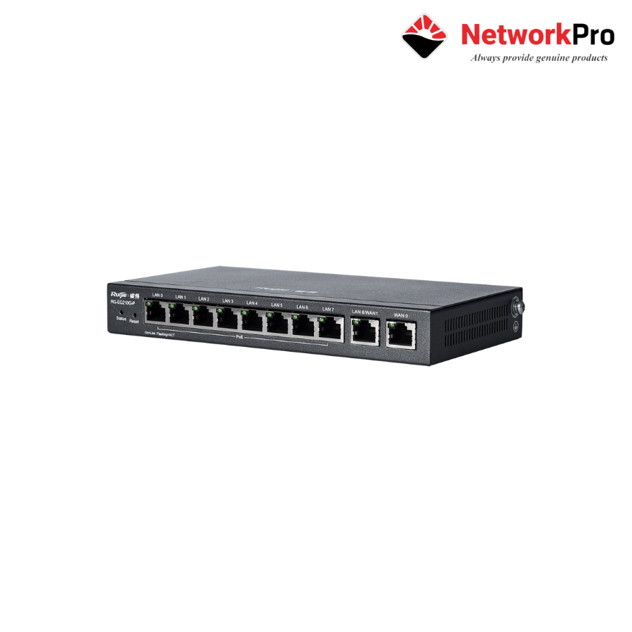 Router-Ruijie-Reyee-RG-EG210G-P-1 Router PoE Ruijie Reyee RG-EG210G-P-V3 – 8 PoE 70W | NetworkPro