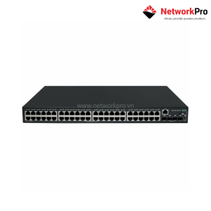 Switch HPE Networking CW 2050 24 Cổng GE PoE+ 420W + 4 SFP 2.5G Managed – S6X72A