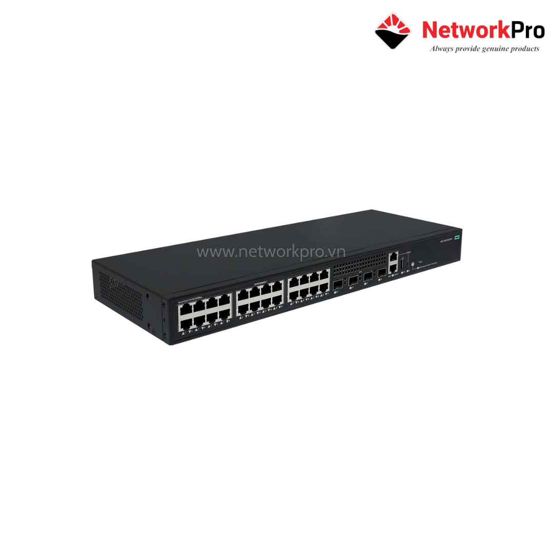 Switch HPE Networking CW 2150 S6X50A (1) Switch HPE CW 2150 S6X50A – 24G + 4 SFP+ 10G Fanless Layer 3 | NetworkPro