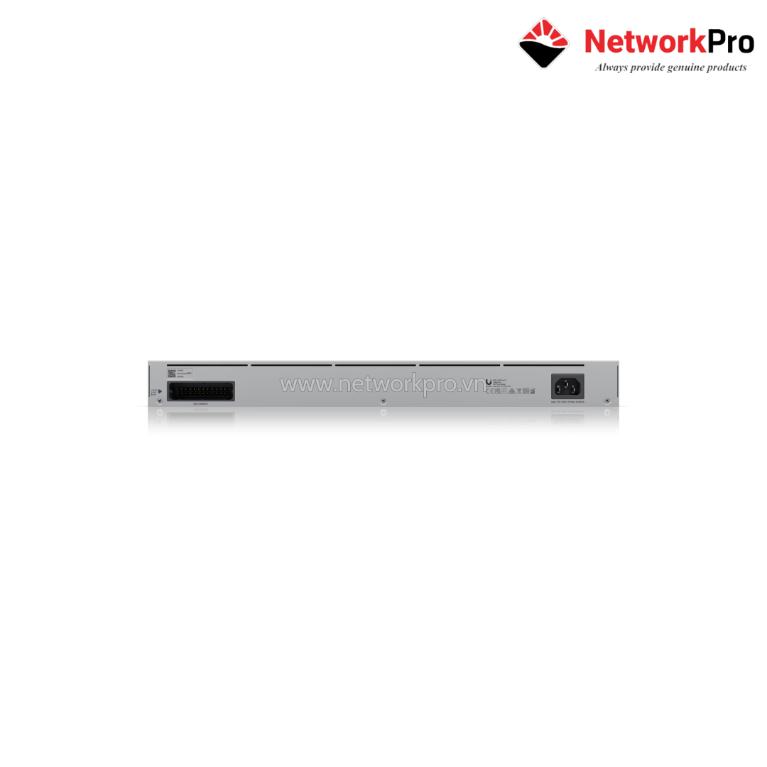 Switch-UniFi-USW-Pro-24 (1) Switch UniFi Pro 24 USW-Pro-24 Layer 3 Fanless | NetworkPro