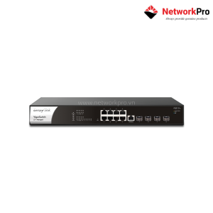 Switch PoE DrayTek VigorSwitch PQ2121x – 2.5G 140W L2+ | NetworkPro