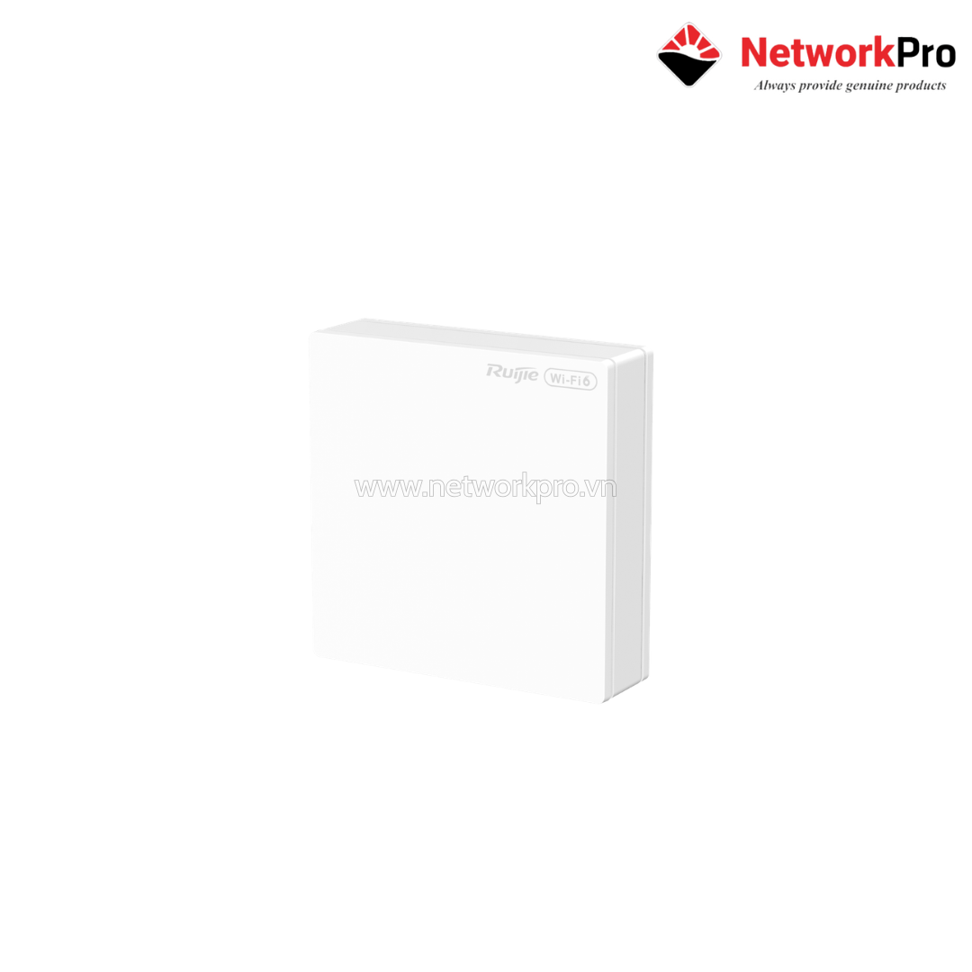 RG-RAP62-Wall-Lite (1) Ruijie RG-RAP62-Wall-Lite - Access Point Wi-Fi 6 Gắn Tường
