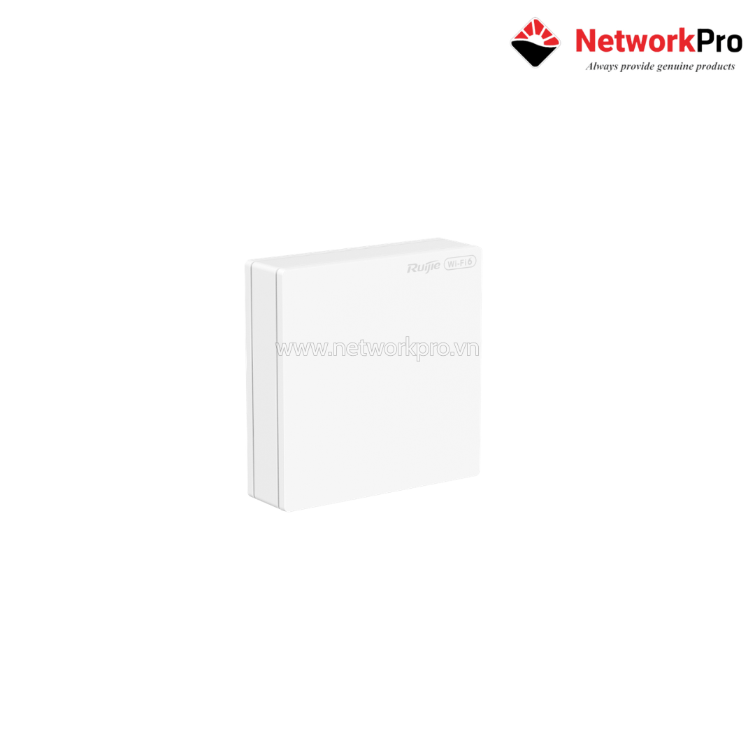 RG-RAP62-Wall-Lite (1) Ruijie RG-RAP62-Wall-Lite - Access Point Wi-Fi 6 Gắn Tường
